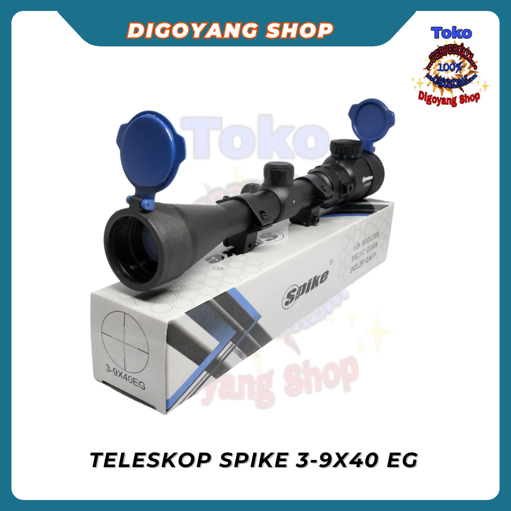 Teleskop Spike 3-9x40 EG -  Teleskop Tahan Getar & Jernih