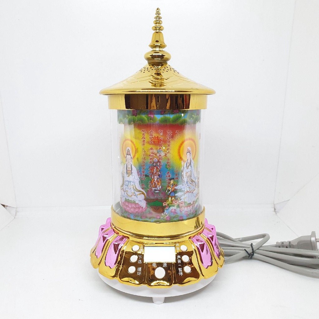 Speaker Alat 118 Lagu Doa Budha Parita Kwan Im Pagoda Lampu Putar Radio