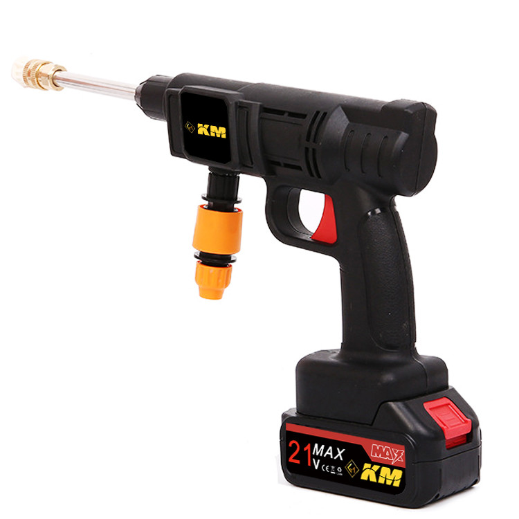 KM Lithium New Portable Powerful High Quality Car Washer Electric High Pressure Washer