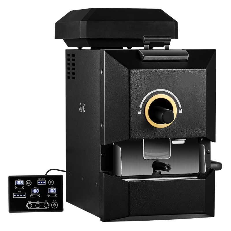 Household Electric Roller Coffee Roaster Automatic Smokeless Coffee Bean Roaster