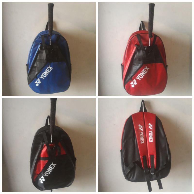 TERLARIS Tas Raket Ransel Badminton - Tas Raket Bulutangkis - Tas Badminton 3 Seleting - Tas Raket B