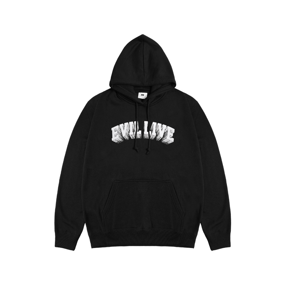EVIL HOODIE - FRIGHTENING J25 BLACK