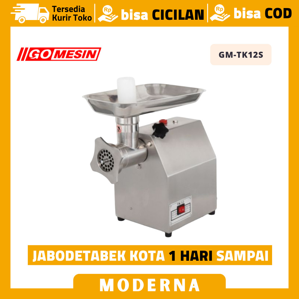 MESIN GILING DAGING GOMESIN GM-TK12S MEAT GRINDER LISTRIK Original