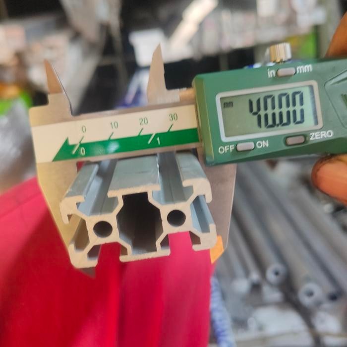 aluminium profile Tslot 2040 profil T slot 2040 harga per CM