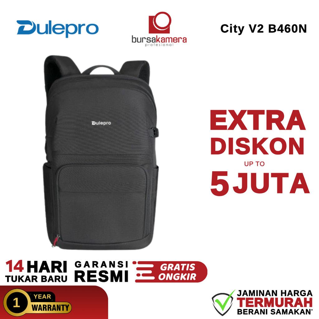 Dulepro Top B460N V2 Camera Backpack Dule Pro B 460 N V2 Tas Ransel Kamera Original GARANSI RESMI
