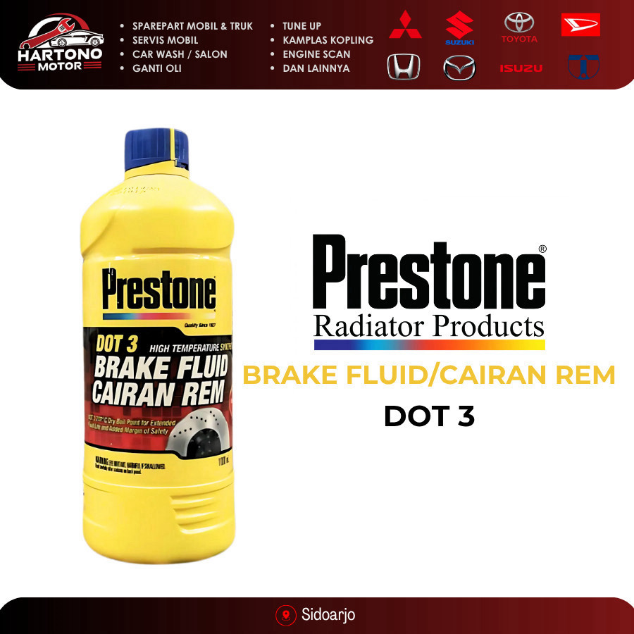 PRESTONE MINYAK REM BESAR DOT 3 PUTIH 1 LITER PRESTONE