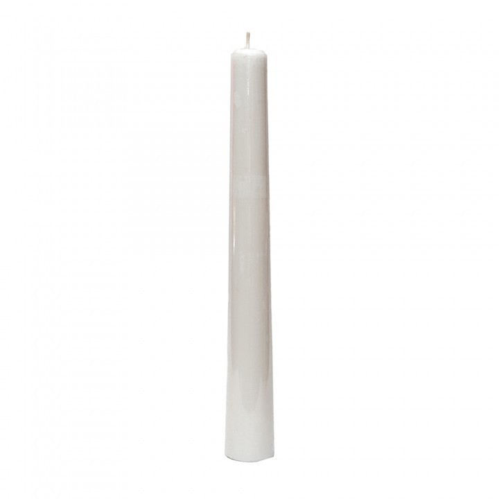 Lilin Altar Polos DBL Jumbo ( Uk. 50 x 6cm ) LIlin Misa Altar Gereja Rohani Lilin Putih Polos