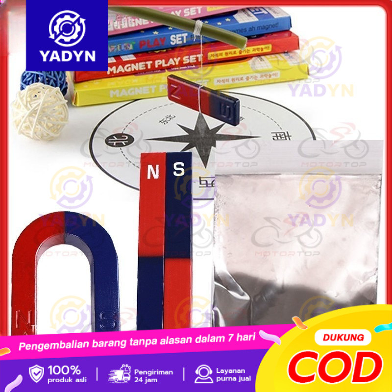 1set Magnet Set V Tec Besar/Magnet U Dan Batang
