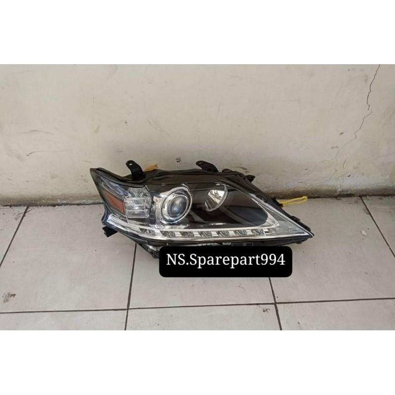 headlamp lampu depan lexus rx270