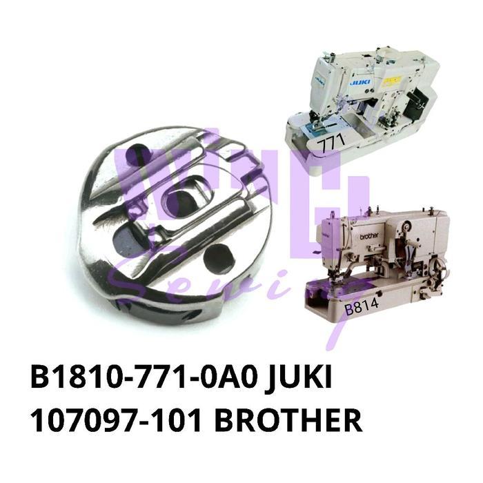 Sekoci LUBANG KANCING Bobbin Case Mesin Jahit Industri BROTHER JUKI - Juki