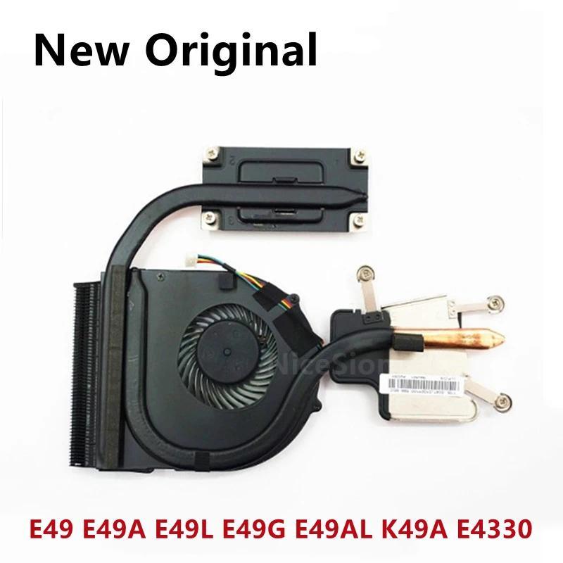 New Original For Laptop Lenovo E49A E49L E49 K49A E49G E49AL E4330 CPU Cooling Fan Heatsink Raator C