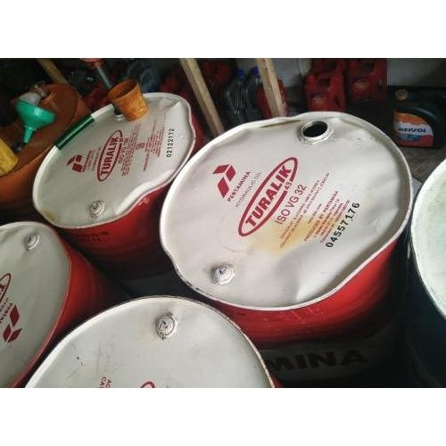 krefan_salim - eceran oli hydraulik / kompresor / vacum oil turalik 69 iso vg 100 oli pertamina comp
