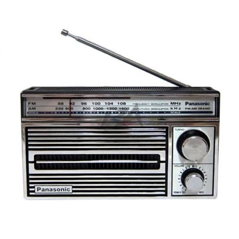 III PANASONIC RF 5270 PORTABLE RADIO AM FM PORTABEL KECIL VINTAGE JADUL SPEAKER MURAH TEMBANG KENANG