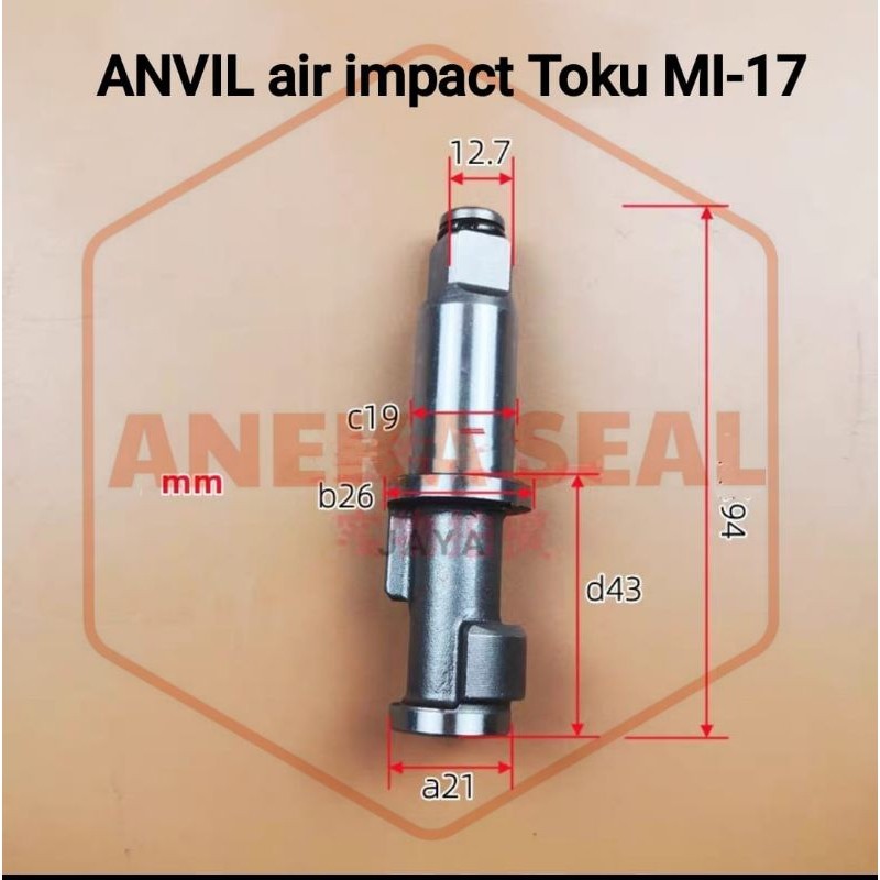 ANVIL AIR IMPACT TOKU MI-17 SPAREPART AIR IMPACT BAN     Berkualitas