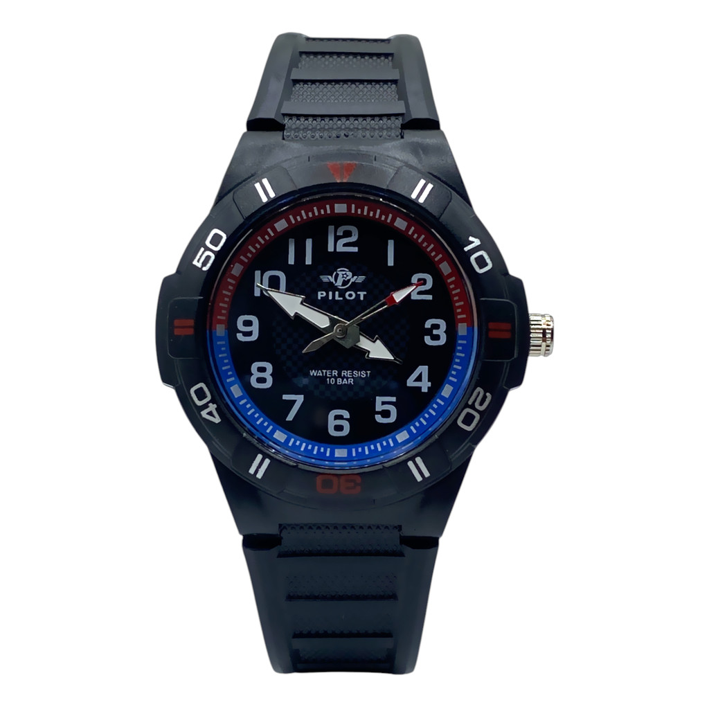 Jam Tangan Anak Laki Laki Analog Rubber Jam Tangan Tahan Air Jam Tangan Perempuan