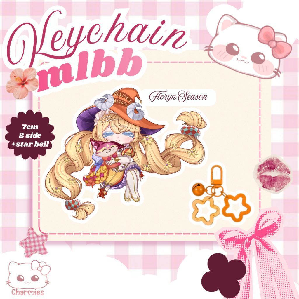 Keychain Floryn Season mlbb | gantungan kunci | ganci mlbb