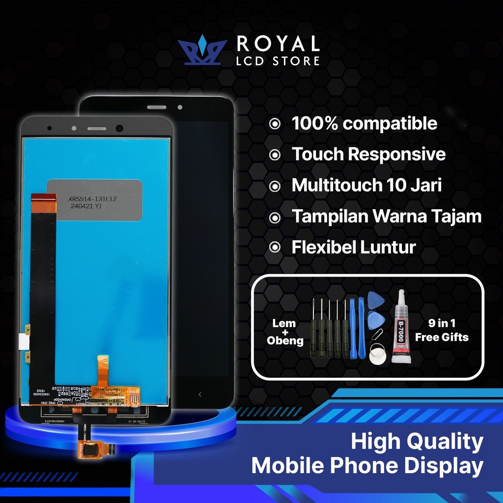 Lcd Xiaomi Redmi Note 4 MEDIATEK Full Set Lcd Touchscreen