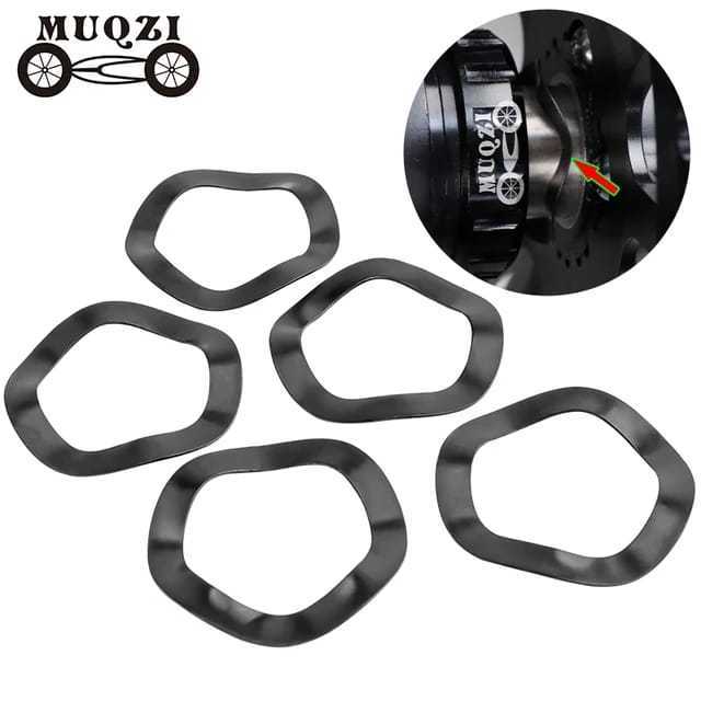 Foto MUQZI Spacer Ring Washer Crank BB Bottom bracket BB86/92 PF30 BB30 GXP DUB Crankset Spindle Shaft BB Adjusting Gasket 24mm 30mm