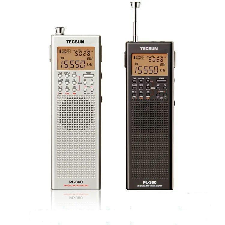 Tecsun PL-360 Receiver Digital Radio AM FM SW DSP MW LW Penerima Pl360