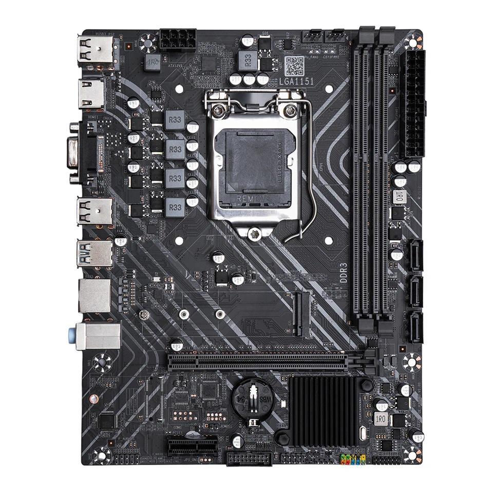 SOYO H310M DDR3 Motherboard Kit Xeon G4900 CPU 16GB=(8G*2) RAM Intel LGA1151 TPM2.0 Office Desktop P