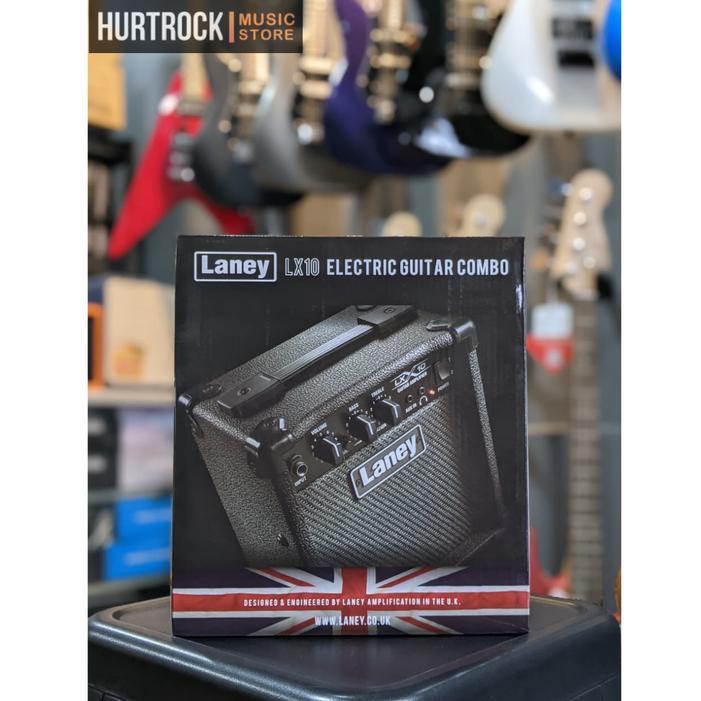 ORIGINAL Laney LX-10 Ampli Gitar 10 Watt RMS 2 Channel Clean & Distortion 5 Speaker EQ Bass Treble I