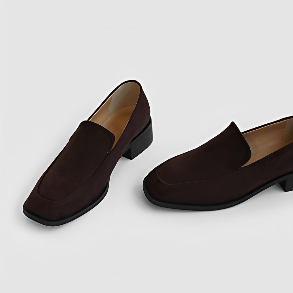 SAPPUN Avara Suede Loafers (3.5cm) - Sepatu Kerja / Loafers Wanita