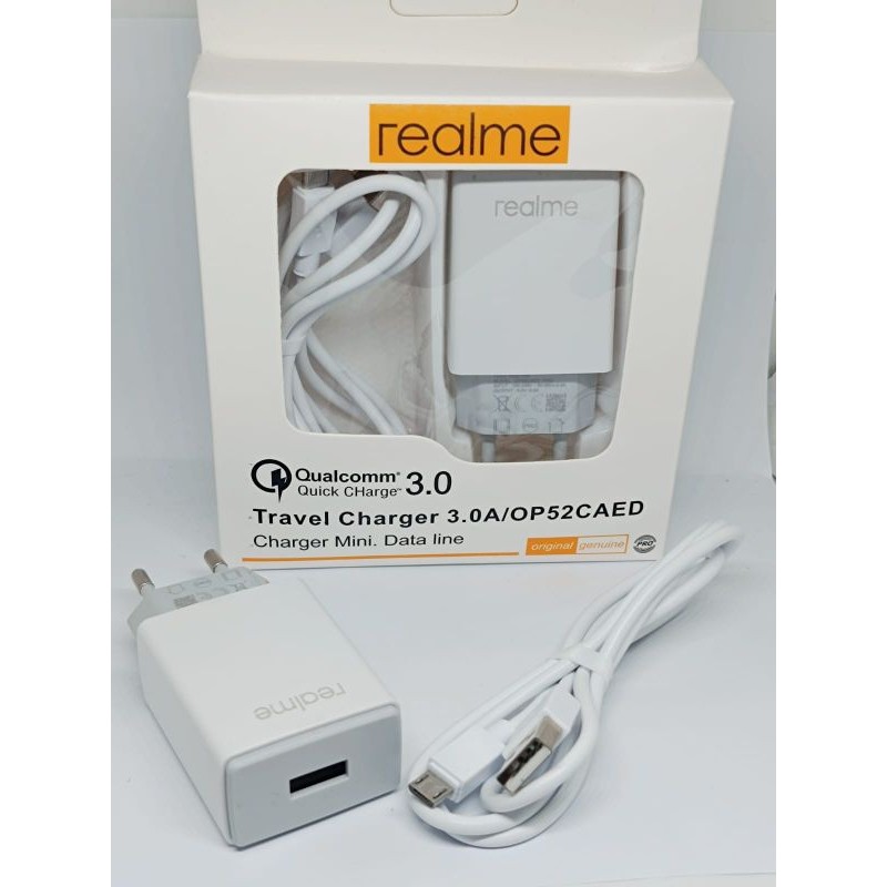 CHARGER CASAN REALME C21 C21Y C30 ORI