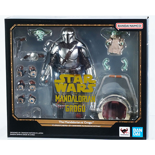 SHF Star Wars Mandalorian & Grogu 69795