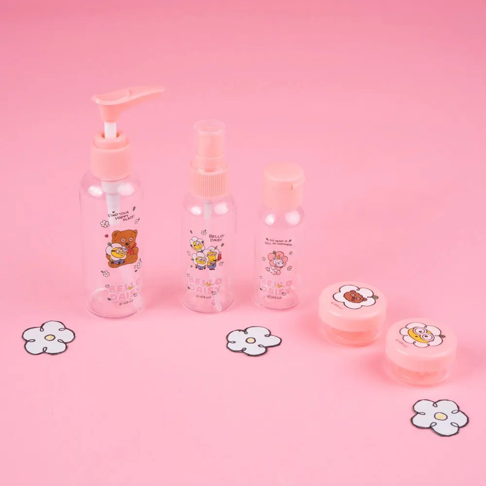ATK_SND Botol MINISO Minion Botol Isi Ulang Botol Travel Botol Minion Botol Spray Botol Kosong