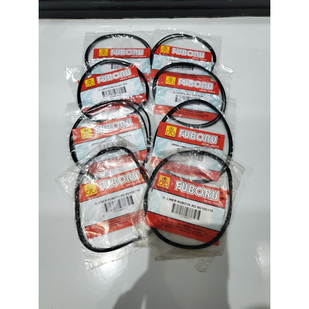 SPAREPART ORIGINAL Oring Liner Diesel Kubota RD45-RD115 / O-Ring Cylinder Liner Diesel Kubota / Kare