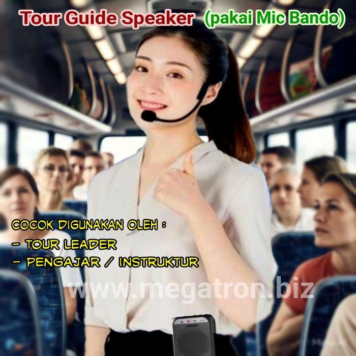 TOA Mini Speaker Pinggang Mic Bando (Pengeras Suara Mini Portable)