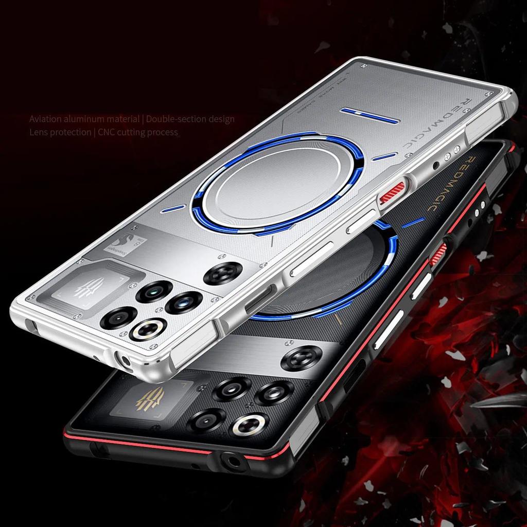 Redmagic 11 Pro Aluminum metal bumper Frame Slim Cover phone case For Nubia Redmagic 11 Red magic 11