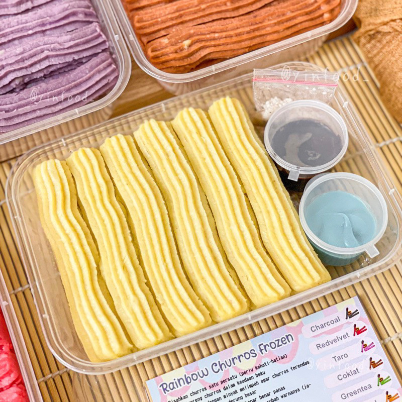 Churros Original - Churros Frozen - Churros Rainbow