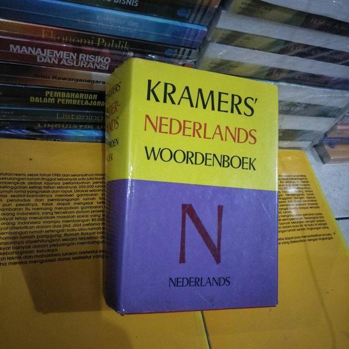 Buku HARDCOVER KRAMERS NEDERLANDS WOORDENBOEK N Original Bekas