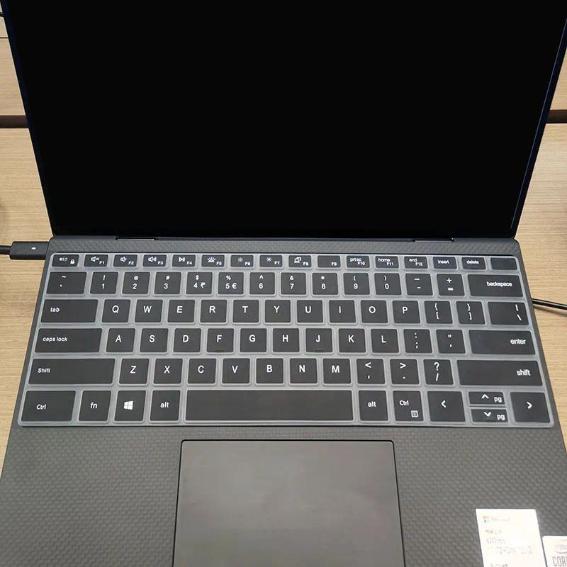 Silicone Laptop Keyboard Cover Skin For DELL XPS 17 9710 9700 XPS17-9700 17.3 XPS 17-9700 / XPS 15 9