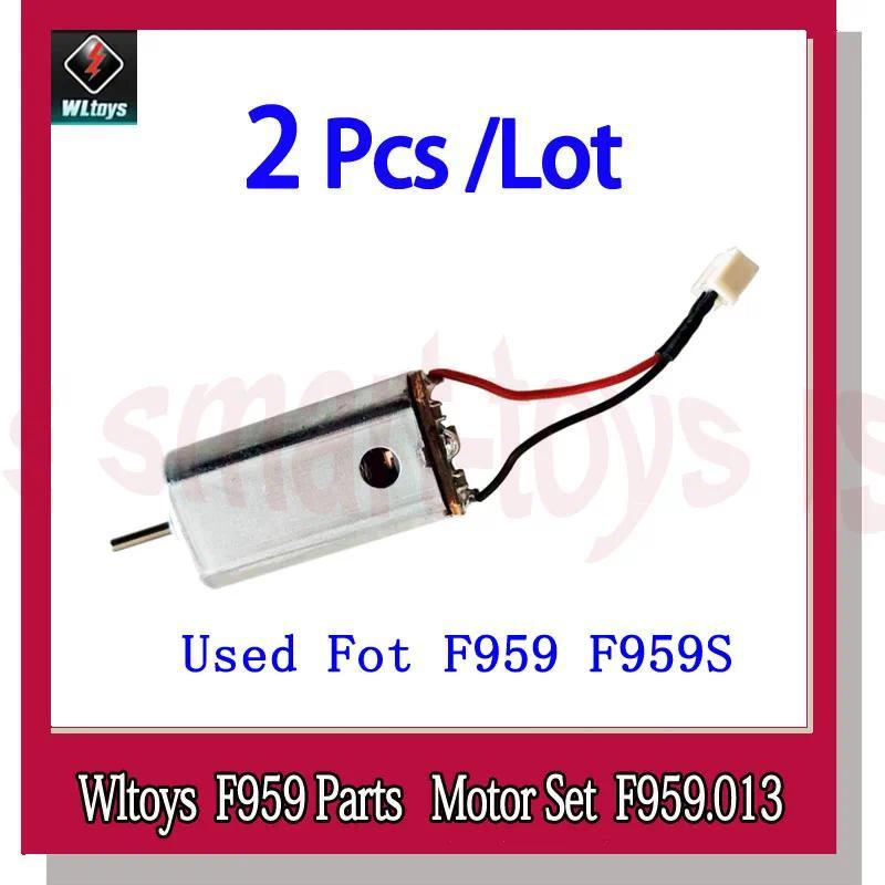 Wltoys F959 Motor Set F959.013 Engine for Wltoys F959S Fixed Wing RC Airplanes Aircraft Drone Parts