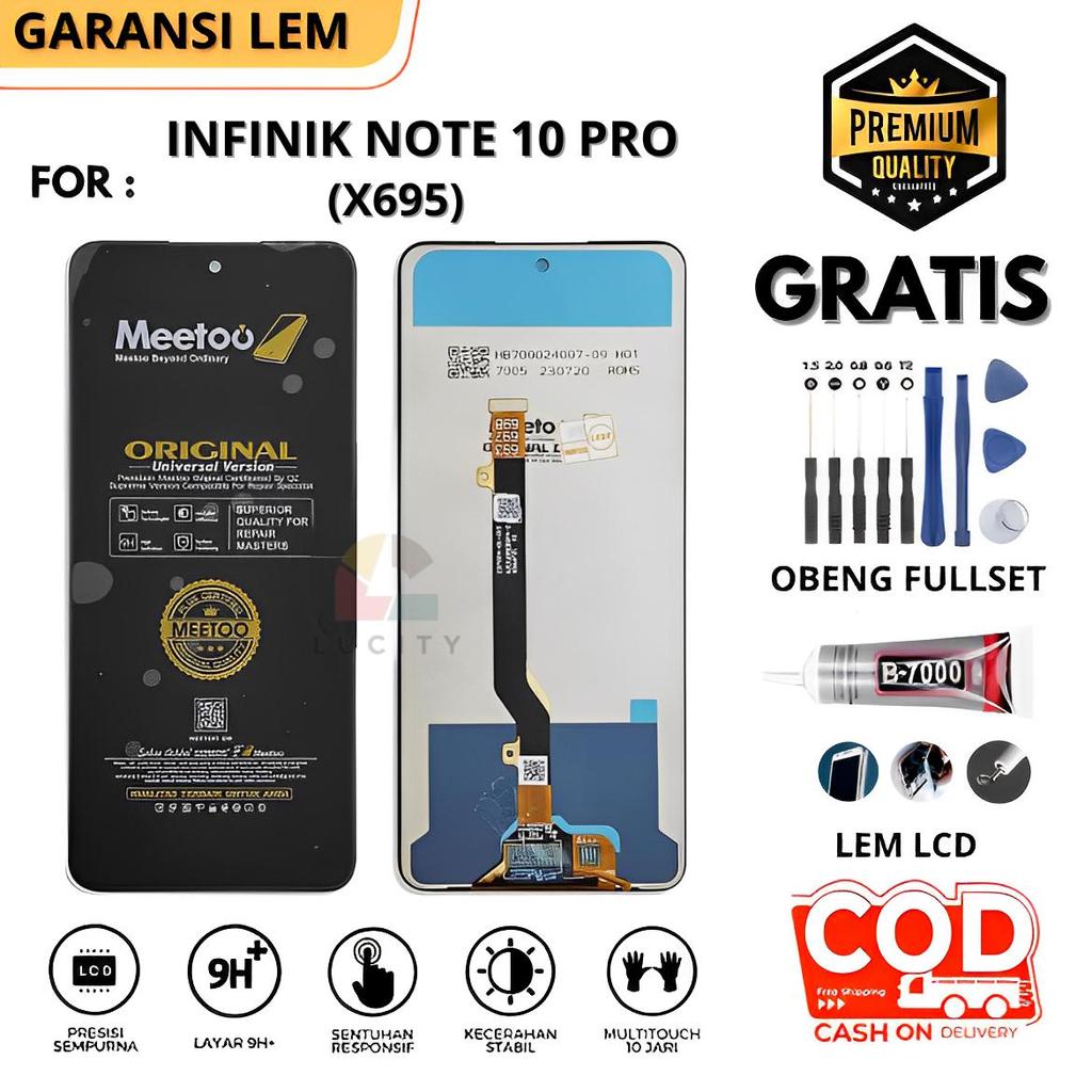 Lcd 1nfin1k NOTE 11 PRO (X695) OriginaL Fullset Touchscreen Gratis Lem + Obeng