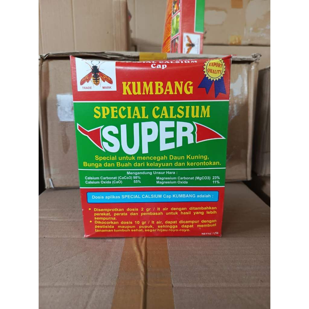 Calsium super cap Kumbang 1kg
