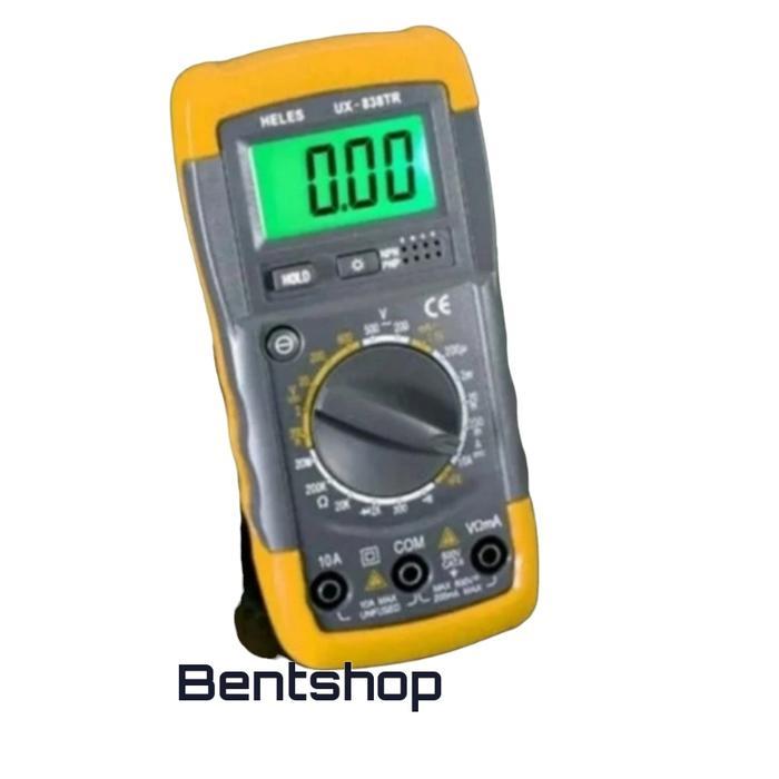 Multitester Multimeter Digital Heles UX-838TR UX 838 TR UX 838 Original