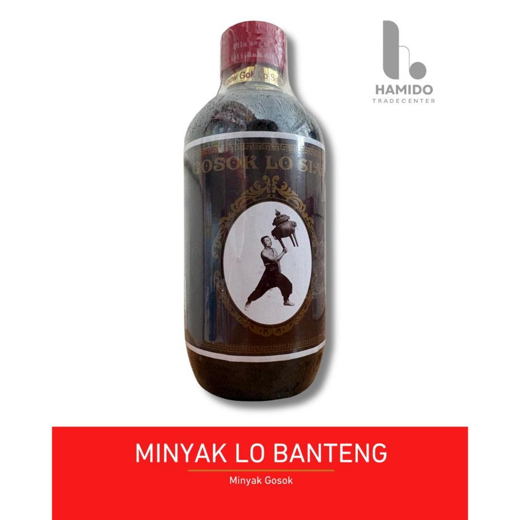 Obat Gosok Lo Siauw Gok (Lo Ban Teng) Tutup Merah / Obat Gosok Lo Banteng