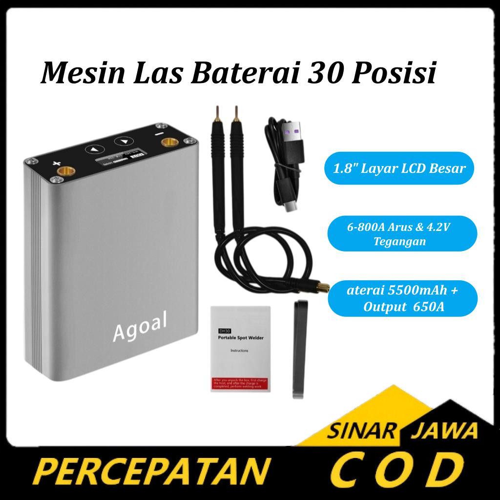 DH30 spot welding machine portable handheld spot welding lithium battery DIY welding 18650 spot repa