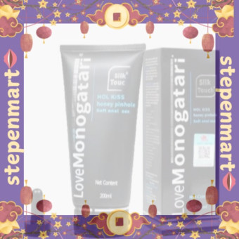 Monogatari BLACK silk touch 200ml  Privasi aman dan terjaga