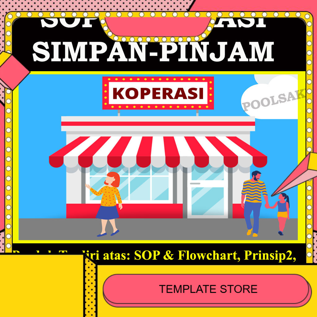 Software SOP Koperasi Simpan Pinjam / Flowchart Koprasi Koperasi / Prinsip dan Standar Koperasi TMP