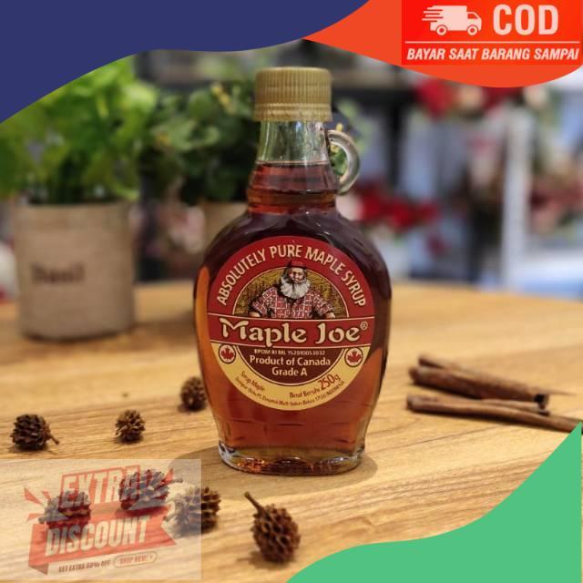 100 % originalMaple joe pure syrup 250gr