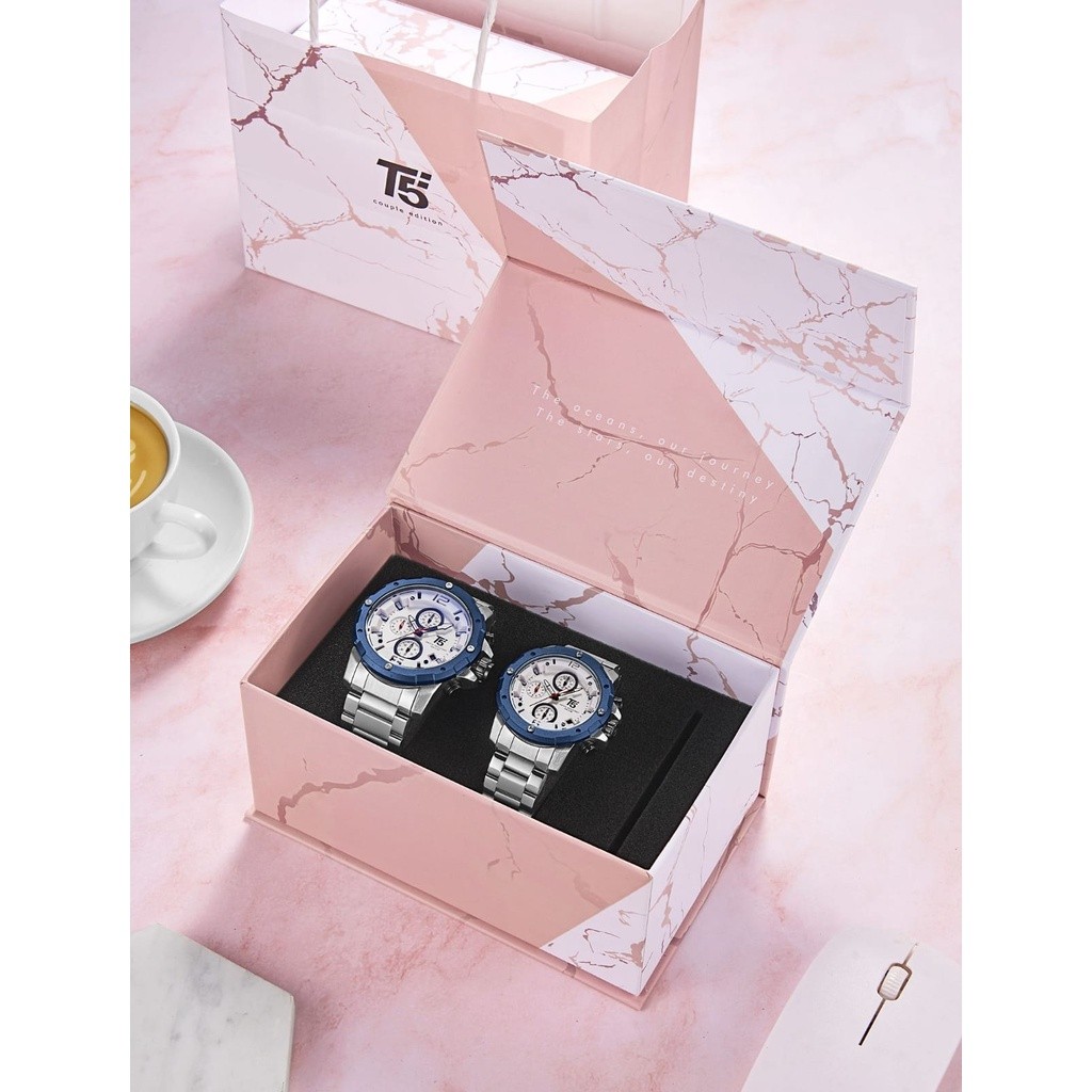 Jam Couple T5 3589 / Jam cewek t5 / Jam Tangan Original Couple / Jam Tangan T5 Couple / Jam Couple C