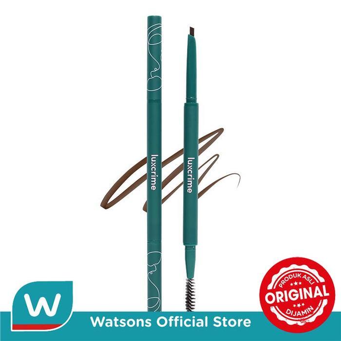 Luxcrime Slim Triangle Precision Brow Pencil Dark Brown