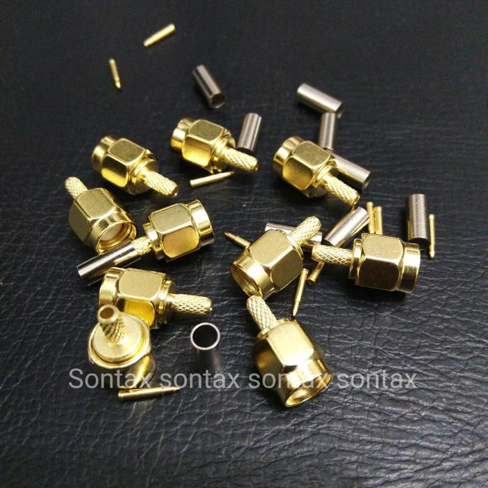 konektor connector sma male kabel cable teflon rg174 rg 174 Big Salle 