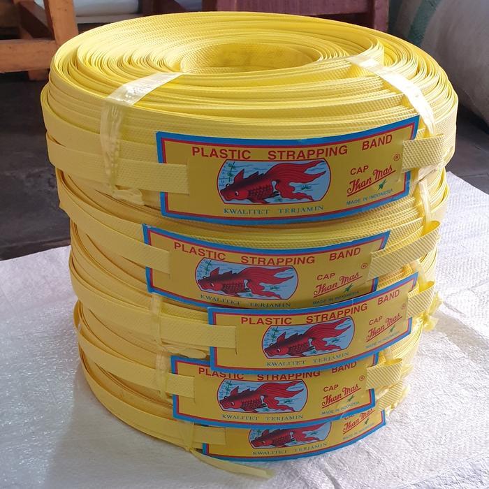 Tali Klam-Tali Packing-Tali Strapping Band 15mm merek Ikan Mas