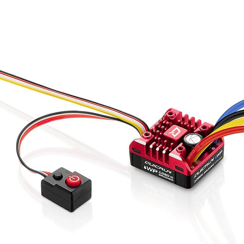 New HobbyWing QuicRun ESC 110 18 Upgrade 1080 G2 Crawler Brush Brushed WP 80A Electronic Speed Contr