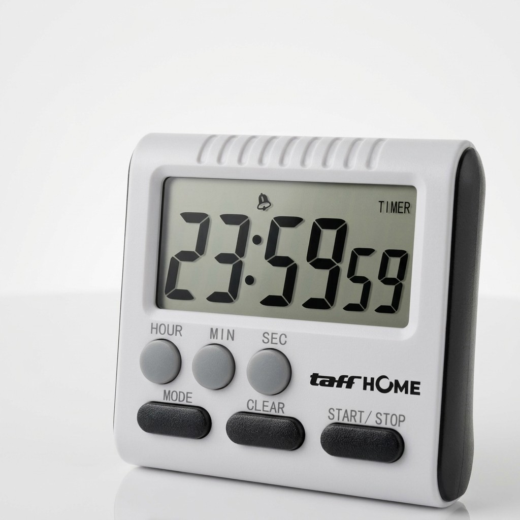 Timer Dapur Digital Mengingatkan Waktu Masak Baking Kue Stopwatch TaffHOME - Jam Alarm Masak Countdo